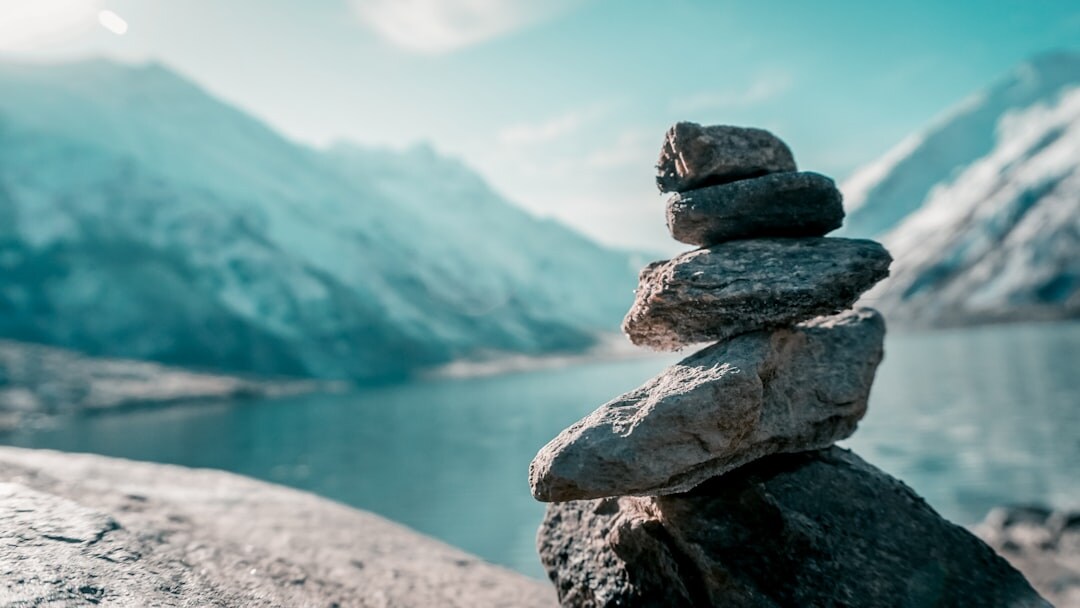 balanced happy life scene